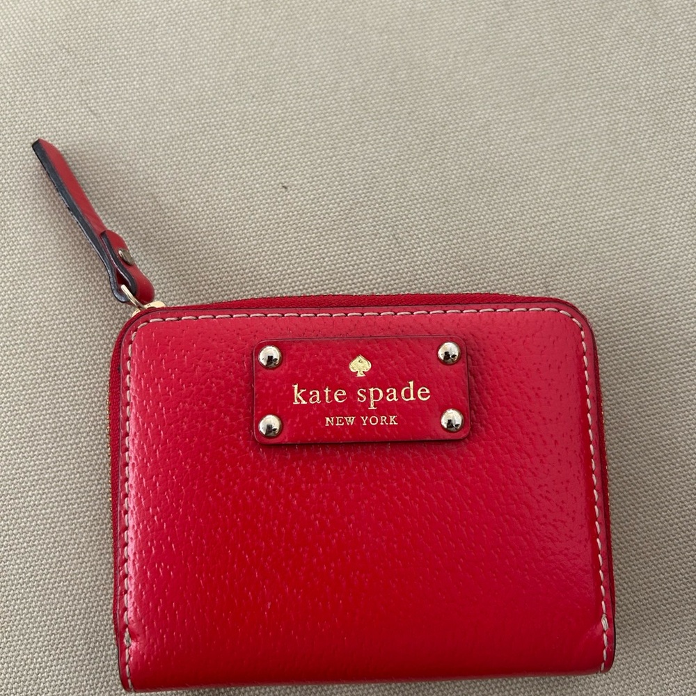 Kate Spade Red Wallet